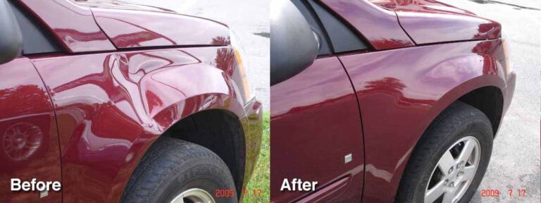 Awesome paintless dent repair