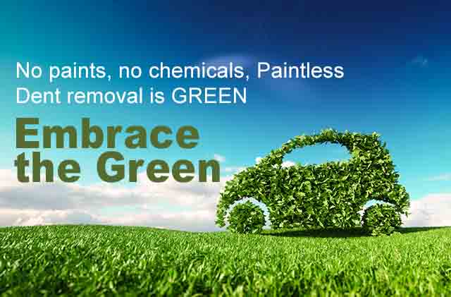 Embrace the Green Lifestyle with Planet-Friendly Paintless Dent Removal