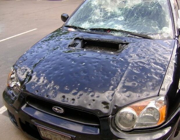 Hail Damage - 10 Tips to Protect Your Vehicle