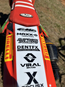 The DentFX Sponsors Jason Boyd Motocross