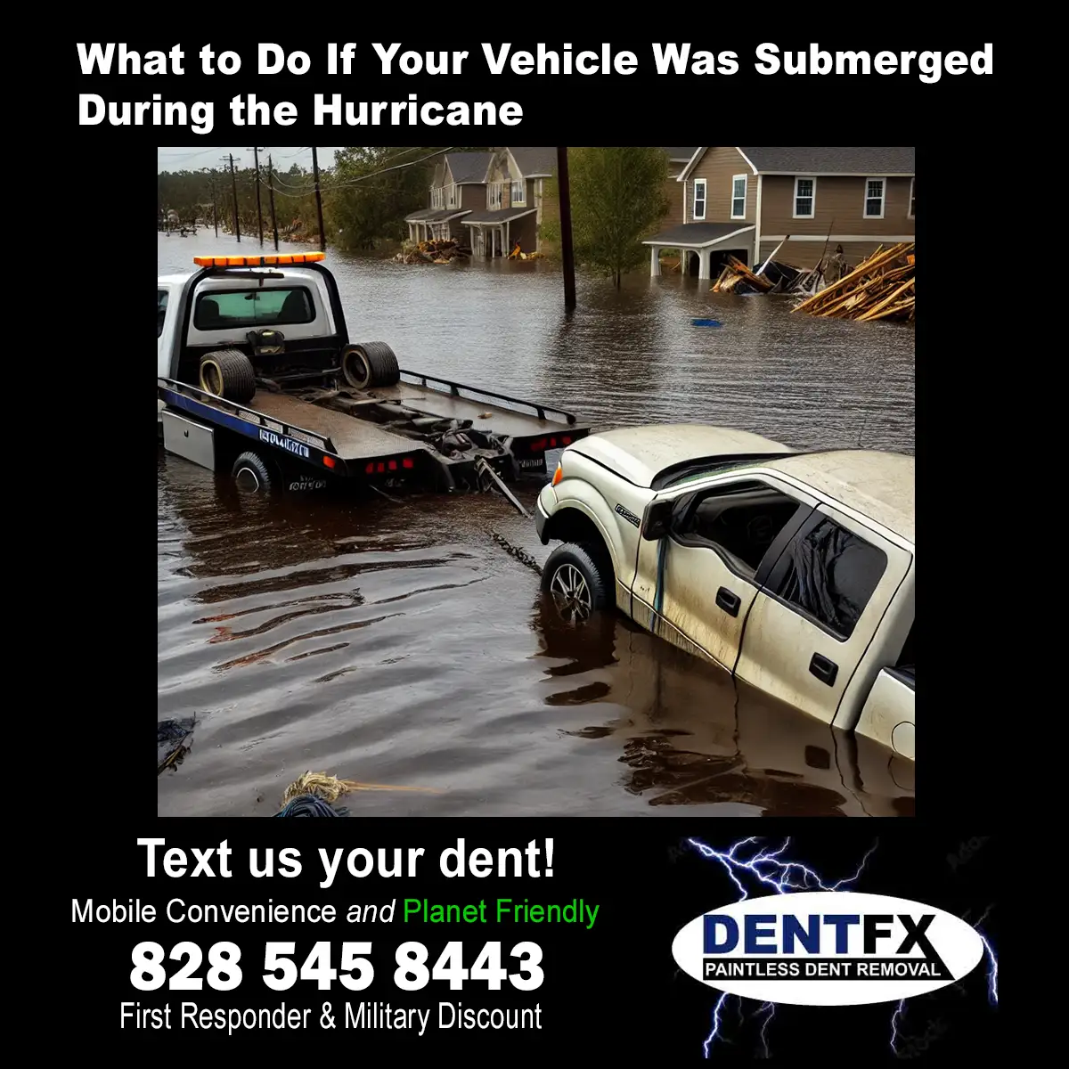 Steps to Take If Your Vehicle Was Submerged During a Hurricane