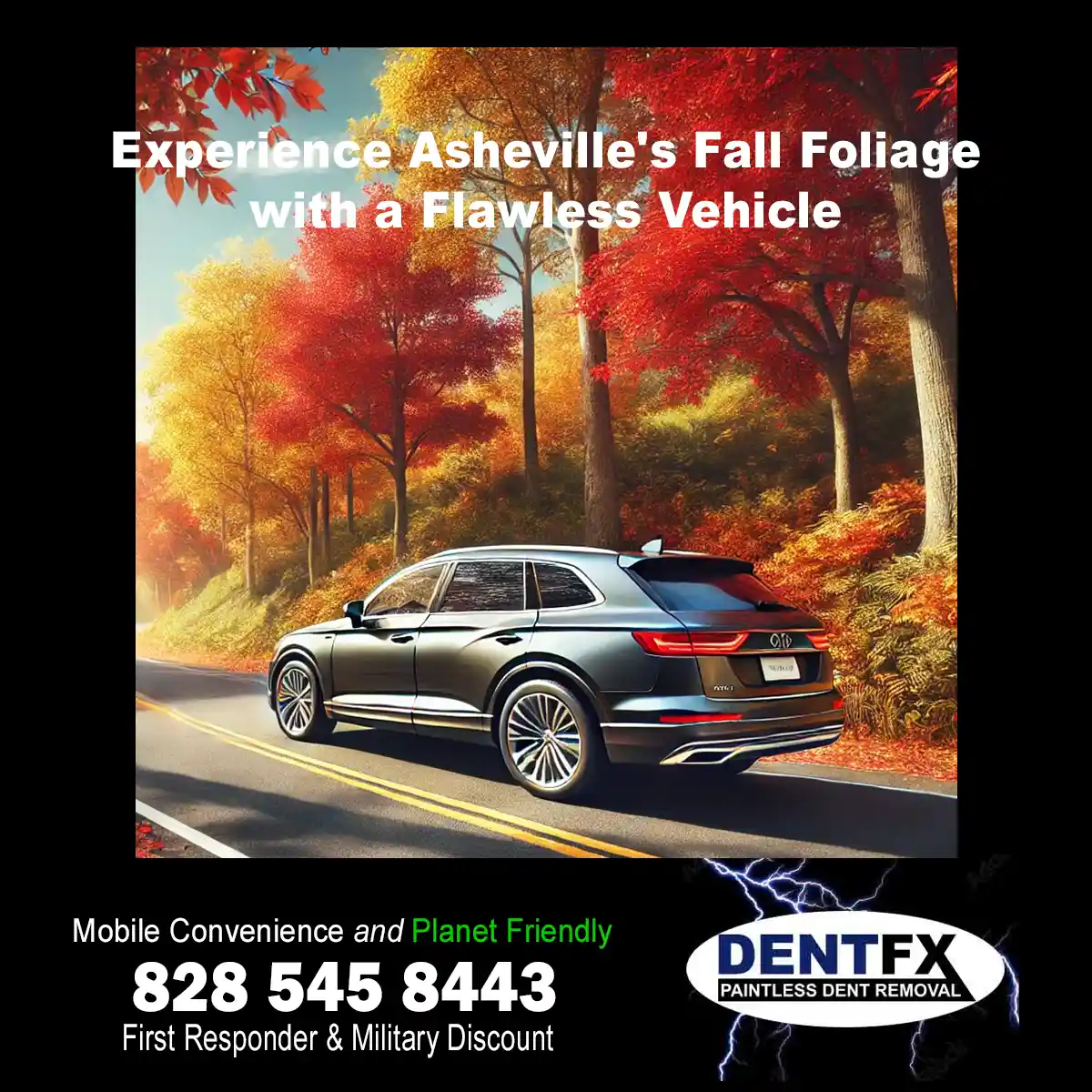 Experience Asheville's Fall Foliage with a Flawless Vehicle