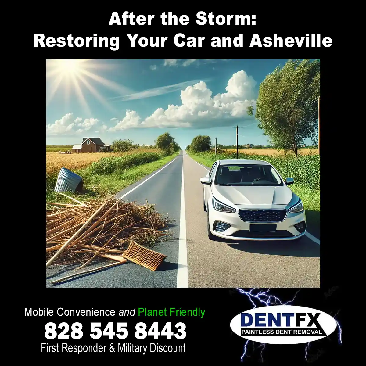 After the Storm Restoring Your Car and Asheville