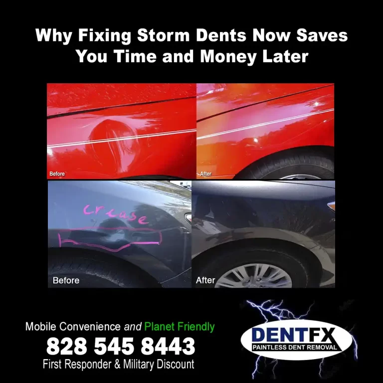 Why Fixing Storm Dents Now Saves