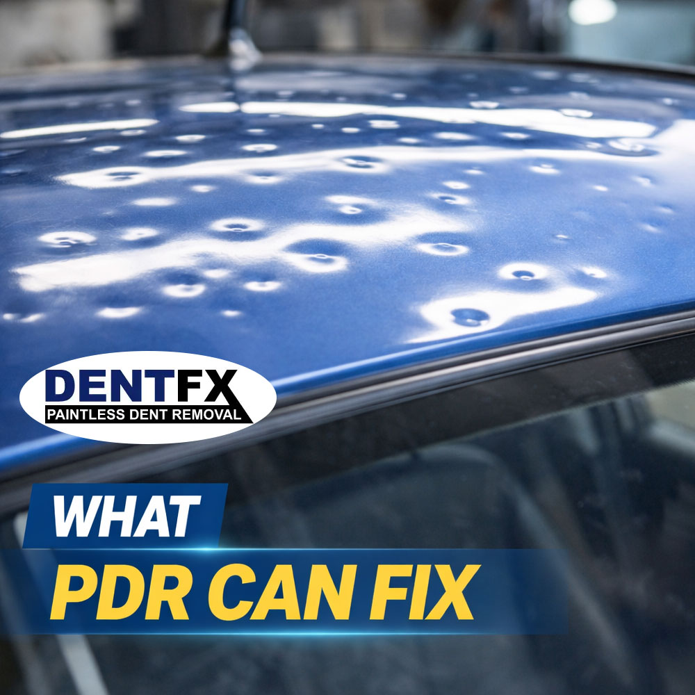 Hail, Door Dings, and Parking Lot Damage: What PDR Can Fix